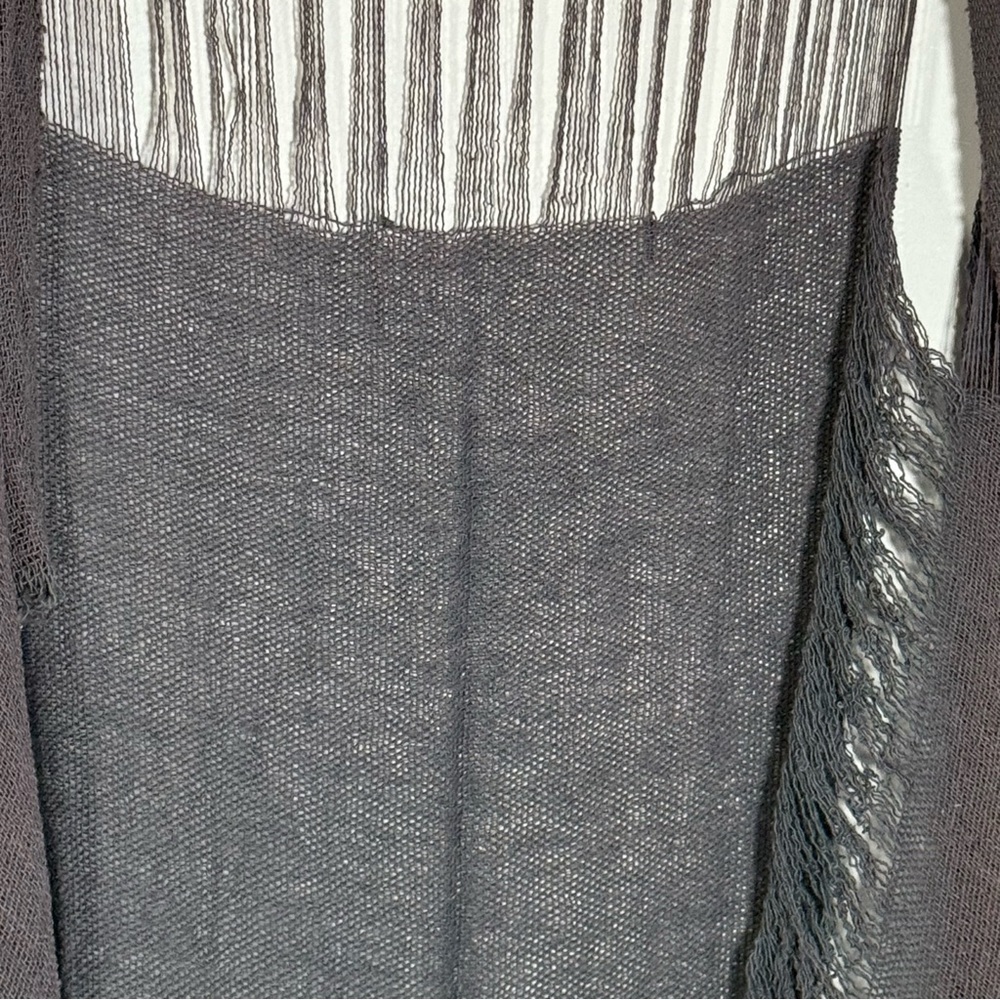 Caravana Tulum Plum Open Knit Gauze Boho Festival Desert Coachella Cardigan OS - Picture 5 of 11